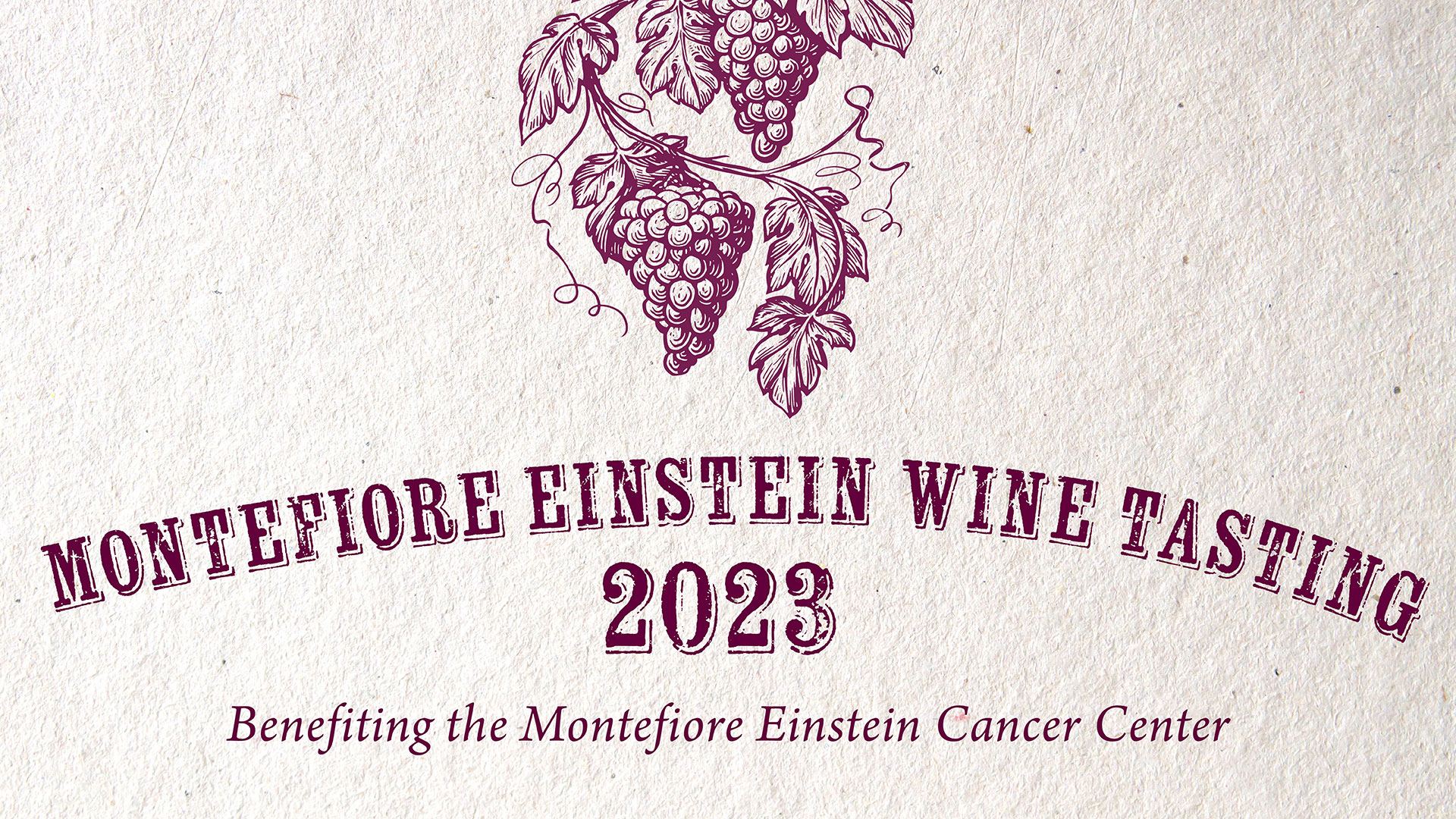 Montefiore Einstein Wine Tasting Event