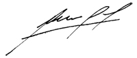 signature of Dr. Mario Garcia