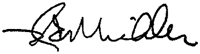 signature of Dr. Robert Michler