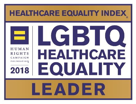 Recognized as a Leader in LGBTQ Health Equality