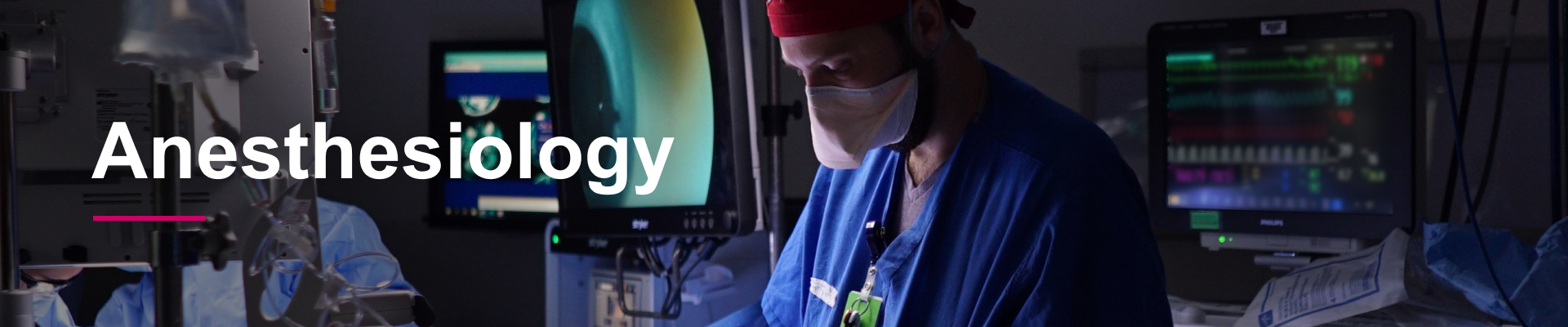 Anesthesiology Training Banner
