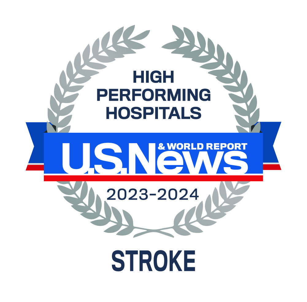 High Performing Hospitals 2023-2024 US News and World Report Logo