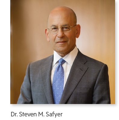 Steven M. Safyer, MD, President and Chief Executive Officer of Montefiore Medicine