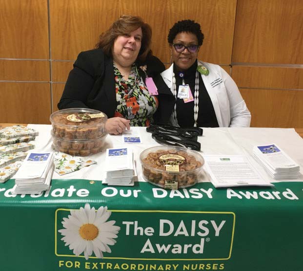 Montefiore nurses promote the Daisy Award
