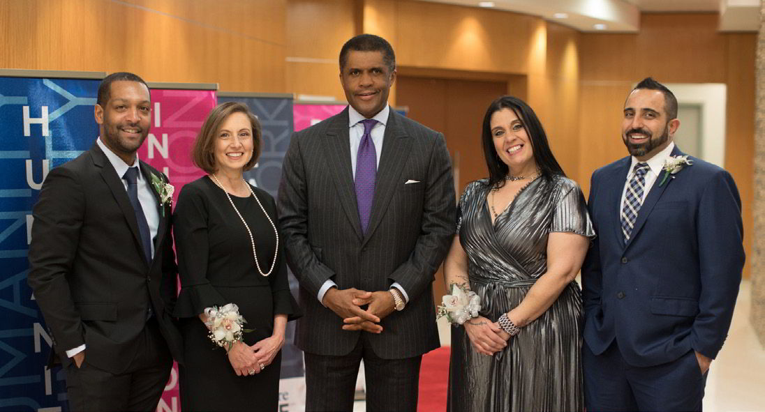 President’s Award winners with Philip O. Ozuah, MD, PhD, President and CEO, Montefiore Medicine