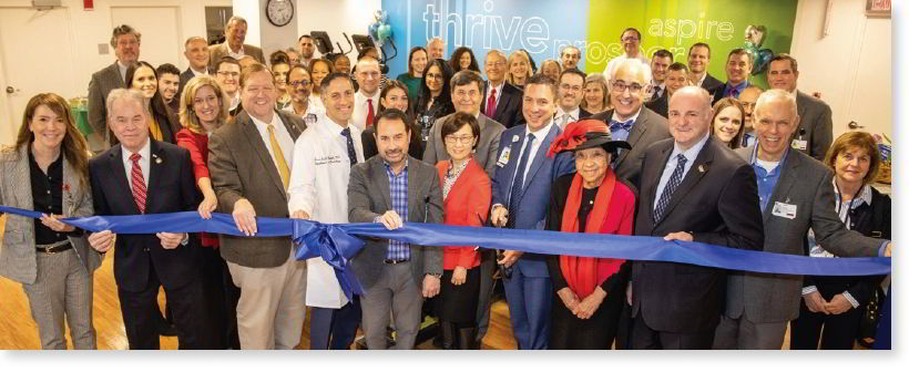 Opening of new cardiopulmonary rehab center