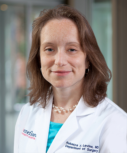 Levine, Rebecca A, MD, Colorectal Surgeon, Surgical Oncologist, Department of Surgery, 